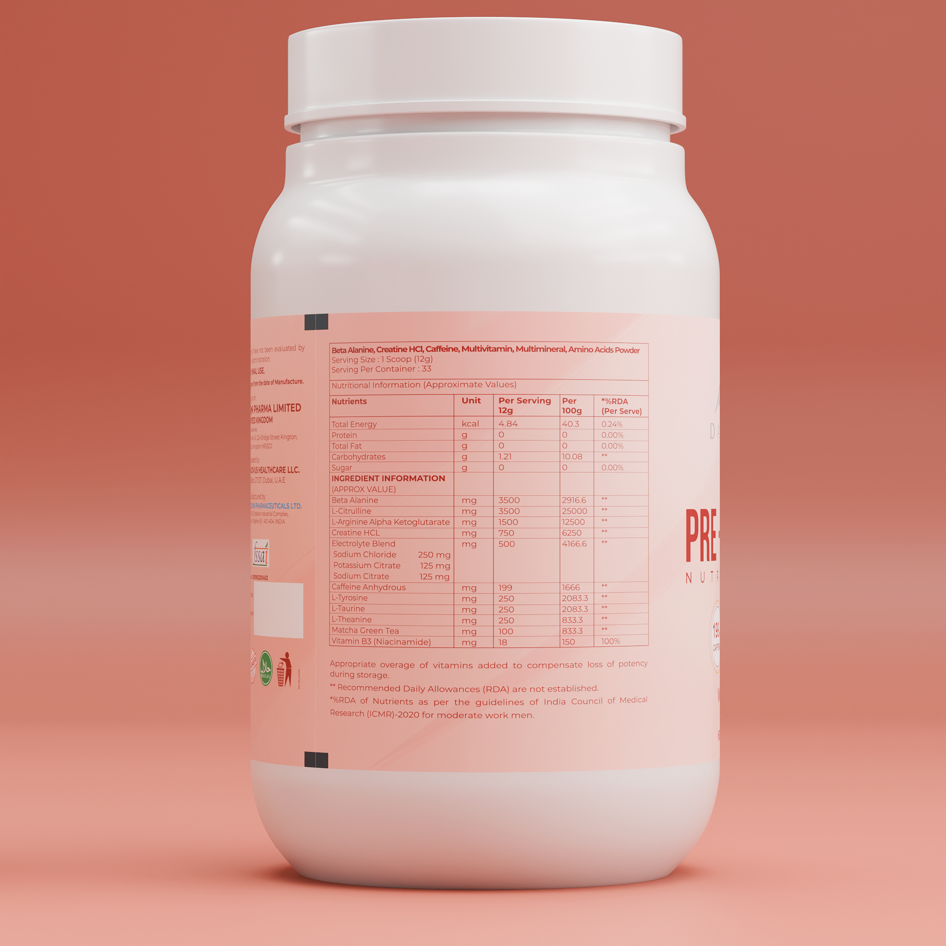 WATERMELON PRE-WORKOUT